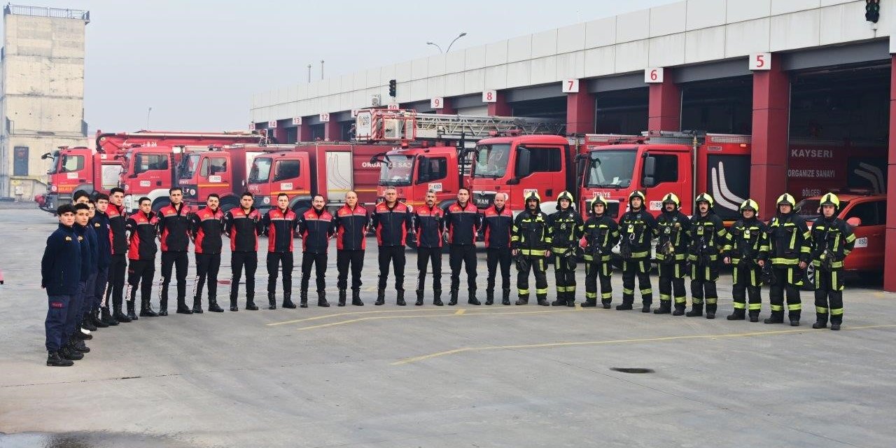 Kayseri Osb İtfaiyesi 2024’te 388 Olaya Müdahale Etti