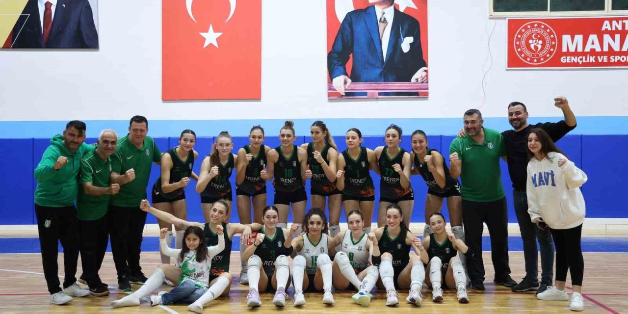 Manavgat Belediyespor Play-off Biletini Garantiledi