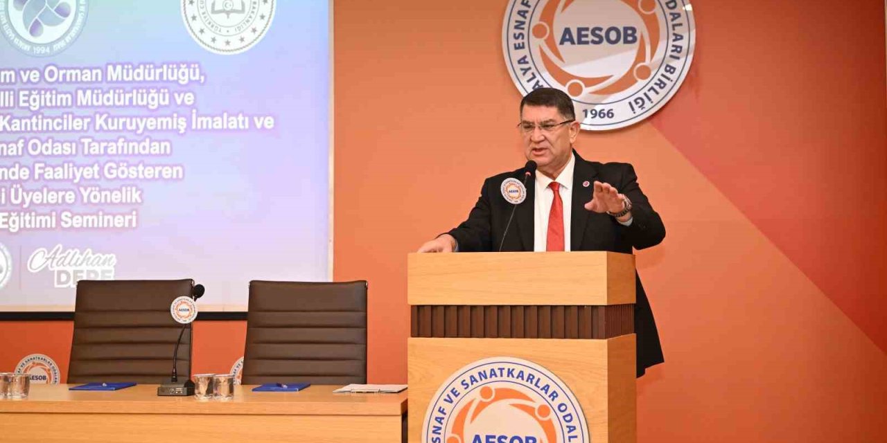 Antalya’da Kantinci Esnafına "hijyen Eğitimi" Toplantısı