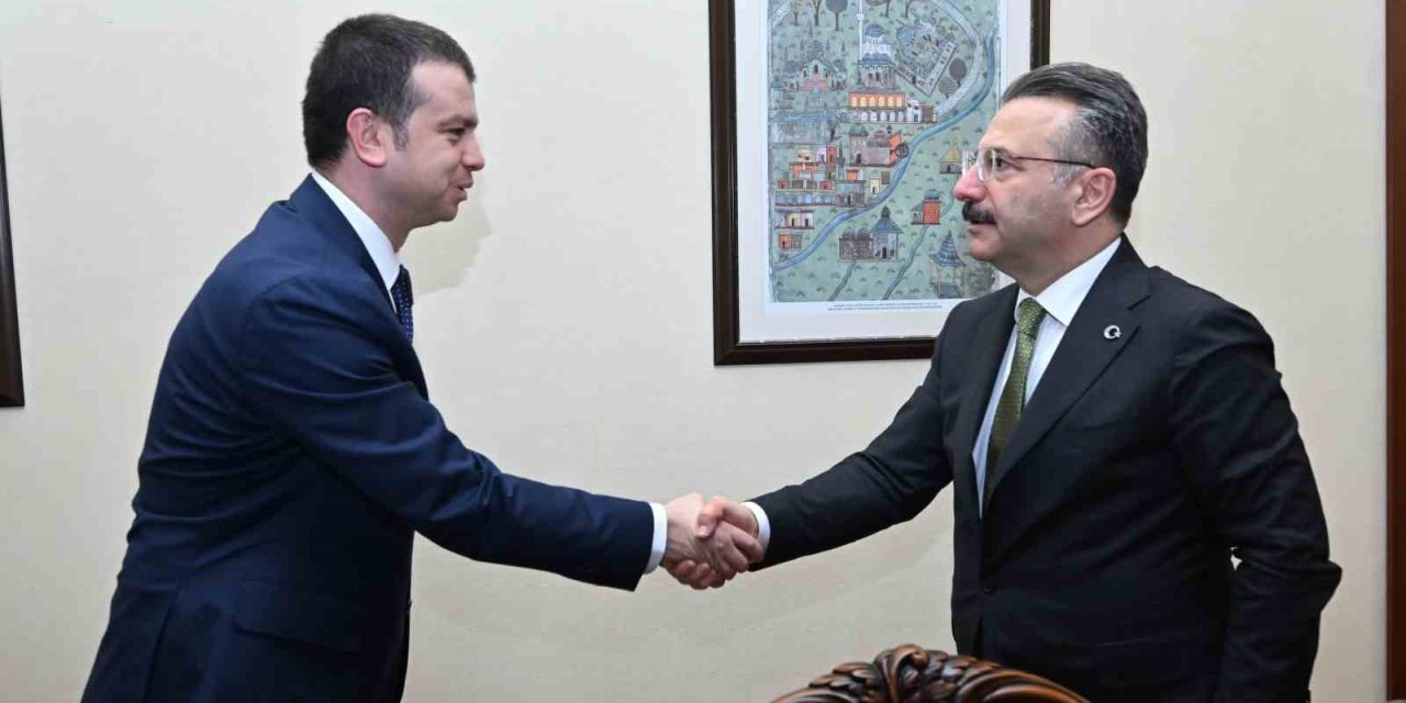 Yeni Atanan Sanayi Ve Teknoloji İl Müdürü Uysal, Vali Aksoy’u Ziyaret Etti