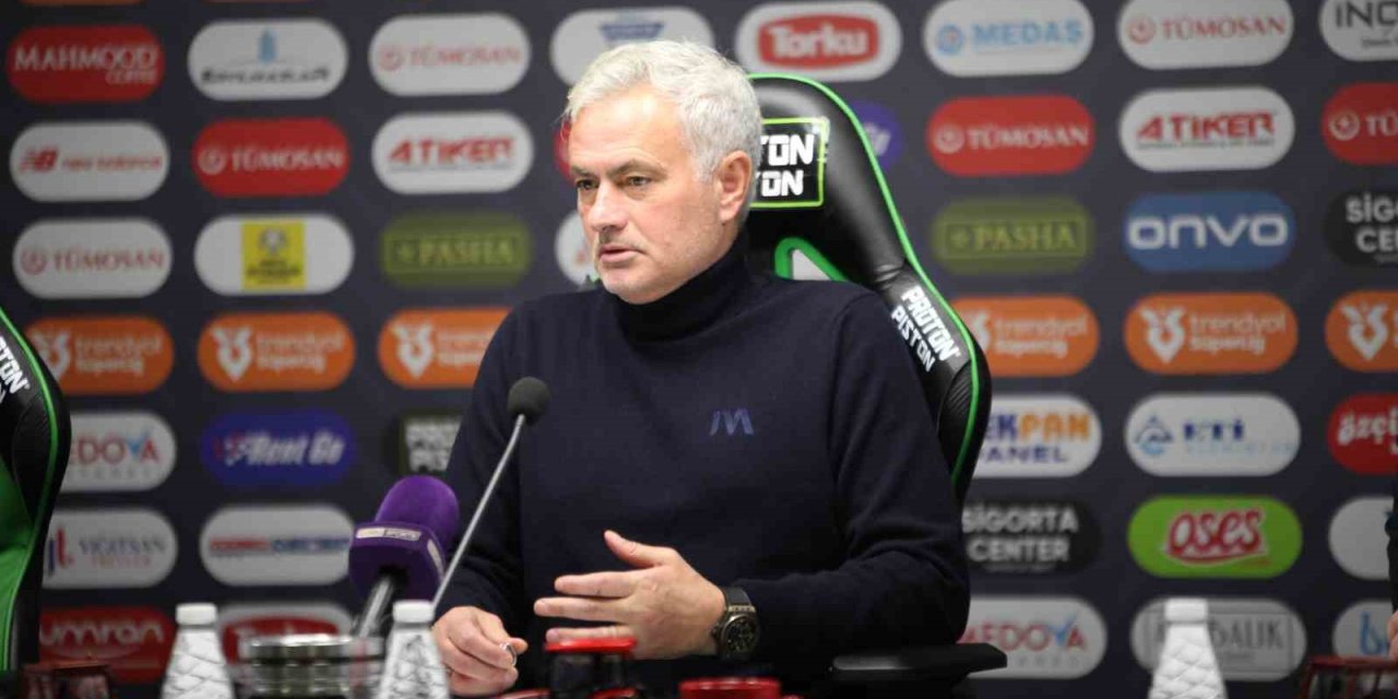 Jose Mourinho: “bugünkü Maç Çok İyi Bir Maçtı”