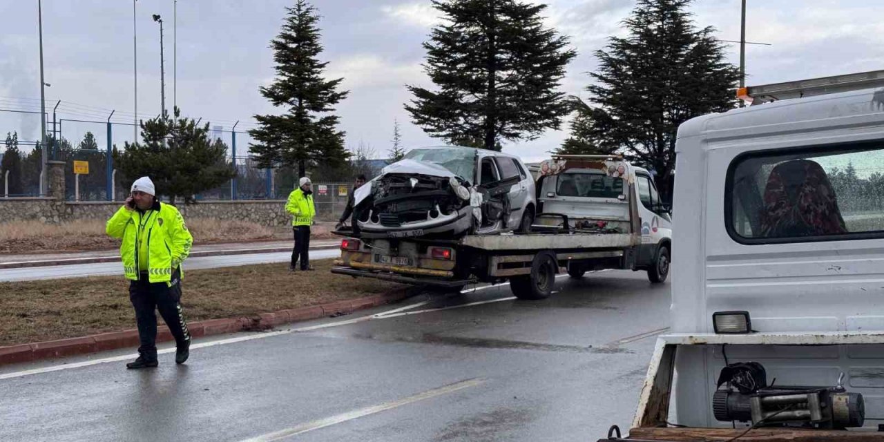 Seydişehir’de Trafik Kazası: 1 Yaralı