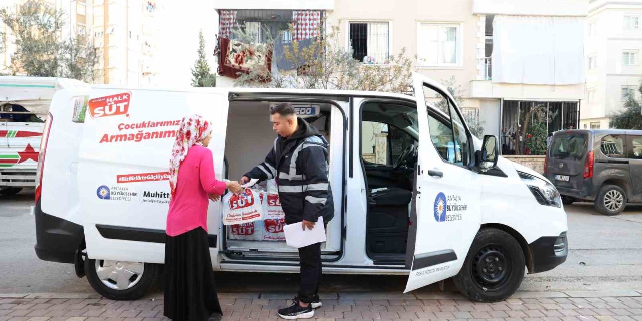 2024 Yılında Bin 506 Çocuk 49 Bin 308 Adet Mama Desteği Alırken, 11 Bin 81 Çocuk 765 Bin 648 Litre Süt Desteği Aldı