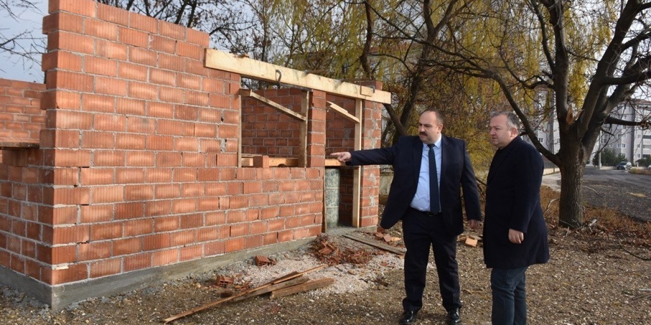 İnönü’de Fırın Evi’nin Yapımı Tamamlandı