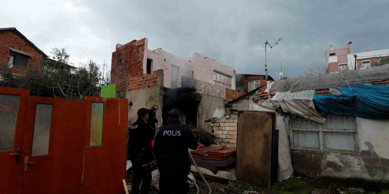 Kullanılmayan Gecekondudaki Yangın Kısa Sürede Söndürüldü