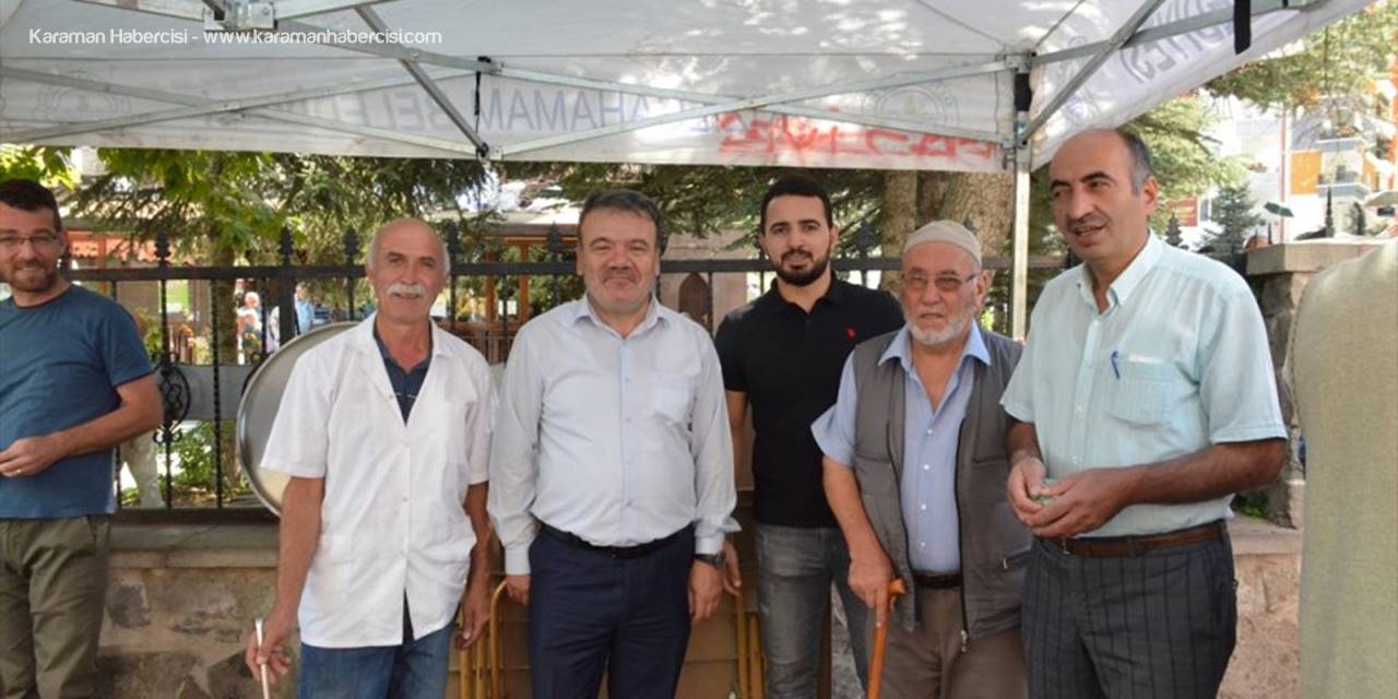 Kızılcahamam'da 3 Bin Kişiye Aşure İkramı