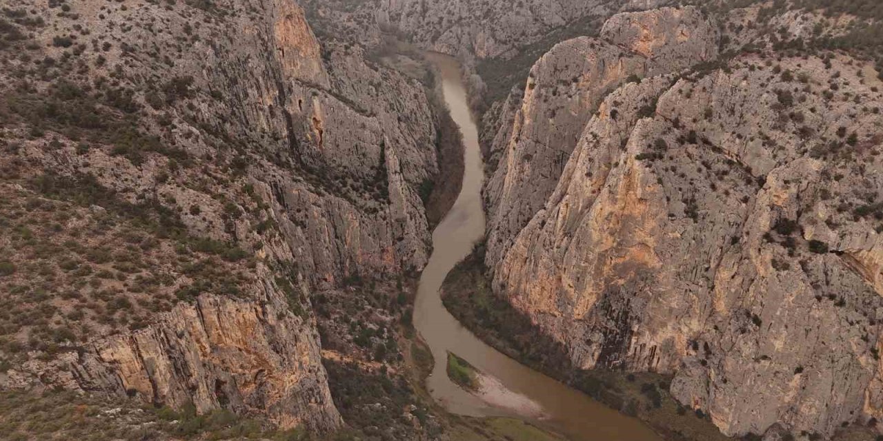 Sakarya Nehri Yağmurlar Sonrası Havadan Fotoğraflandı