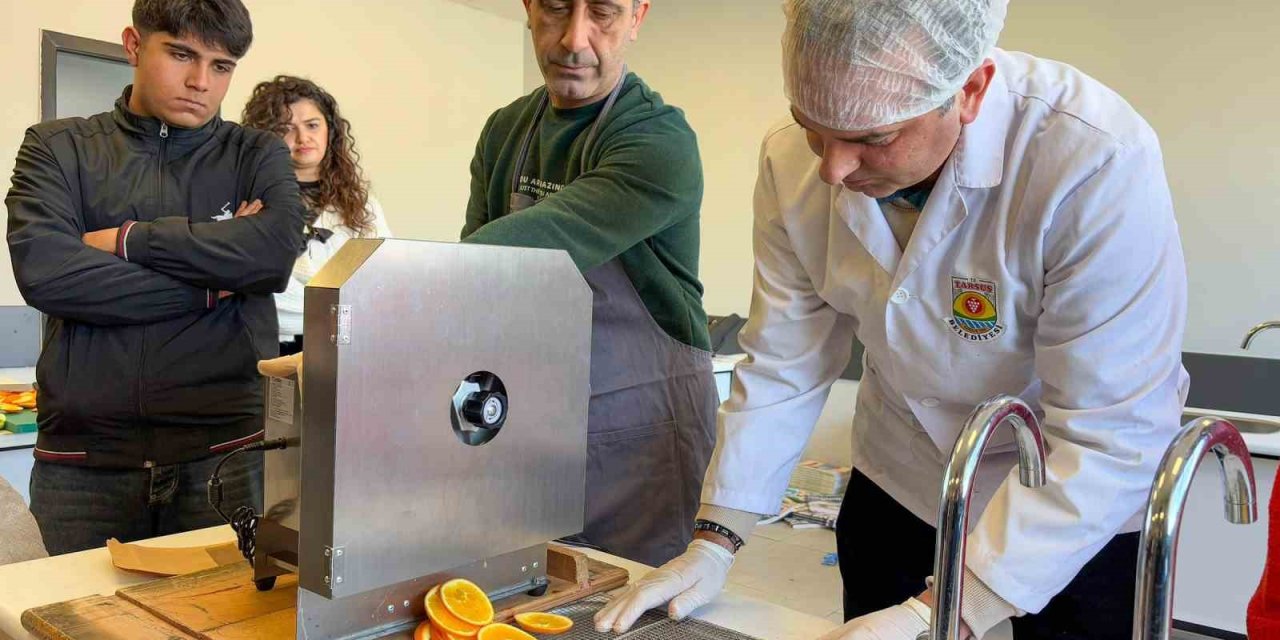 Tarsus’ta Öğrencilere Meyve, Sebze Ve Kurutma Teknikleri Eğitimi Verildi