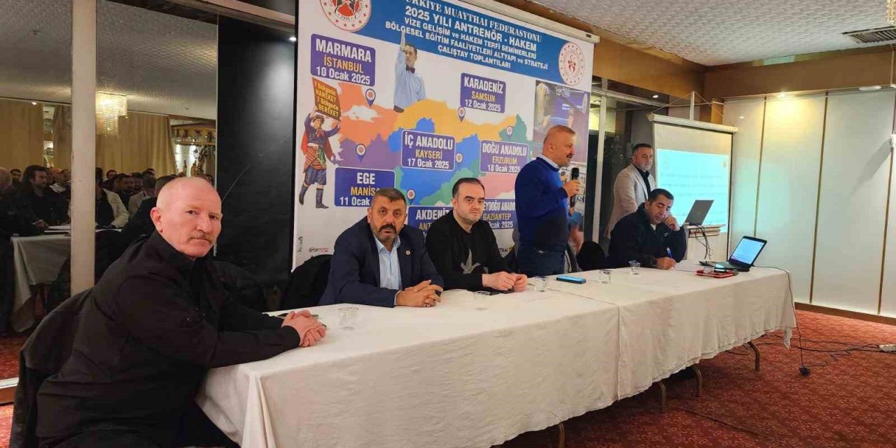 Muaythai Strateji Çalıştayı Kayseri’de Yapıldı