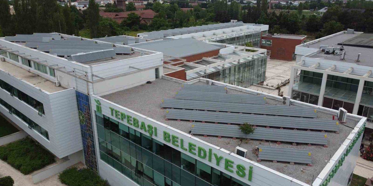 Tepebaşı, Güneş Sistemleriyle 2024’te 1 Milyon 745 Bin Liralık Elektrik Üretti