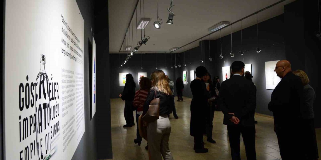 “göstergeler İmparatorluğu” Sergisi, Anadolu Üniversitesi İbf’de Açıldı