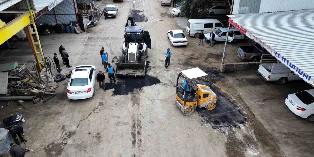 Silifke Sanayi Sitesi Yolları Bakıma Alındı