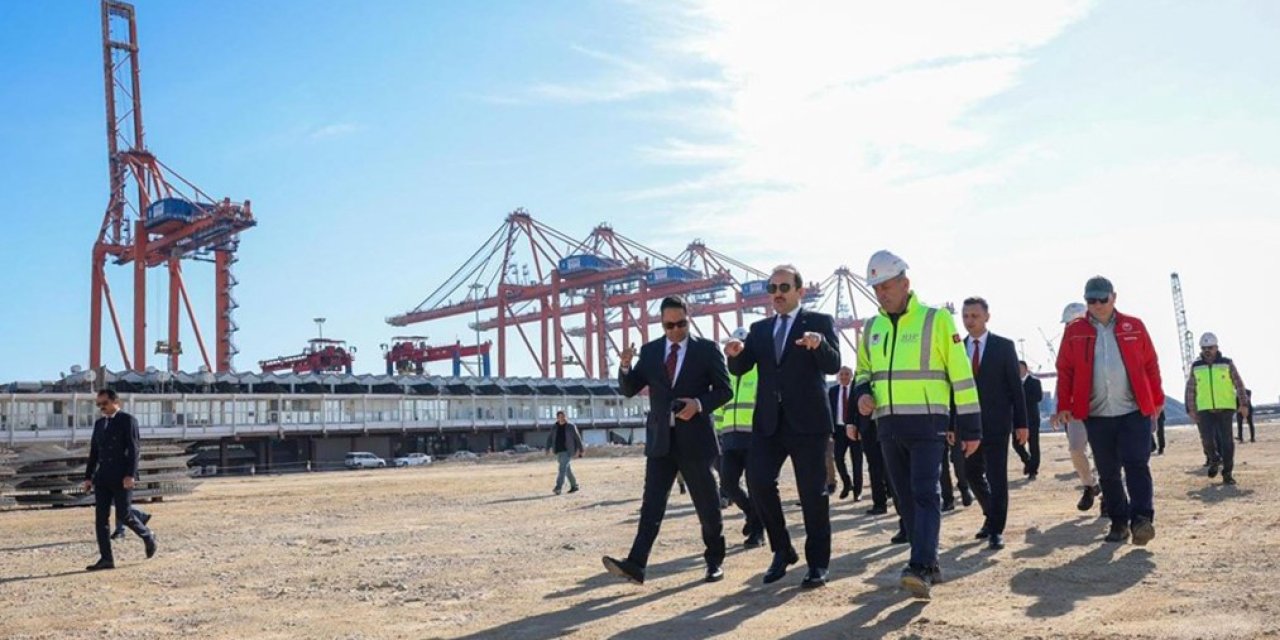Mersin Limanı’nda Genişletme Çalışmaları Devam Ediyor