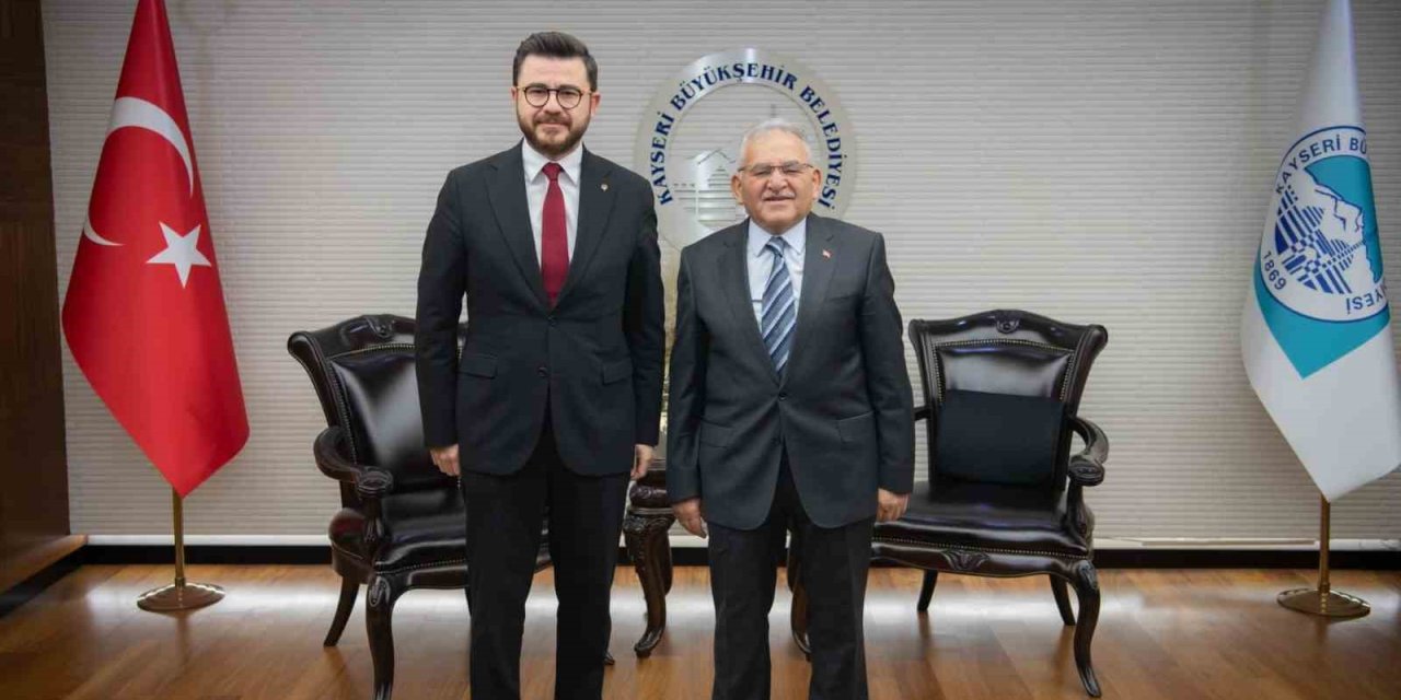 Başkan Büyükkılıç’a Ak Parti İl Başkanı Okandan Ve Yönetiminden Ziyaret