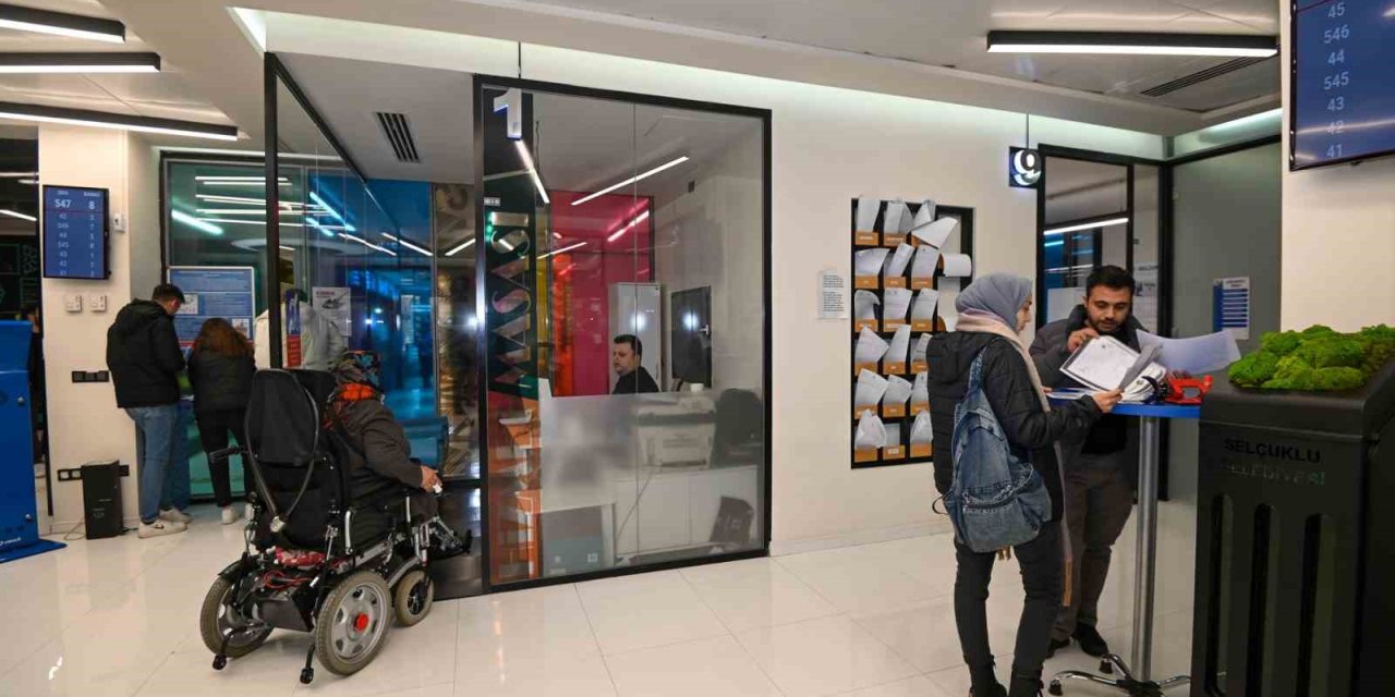 Selçuklu’da “hizmet Masası” Memnuniyet Oluşturuyor