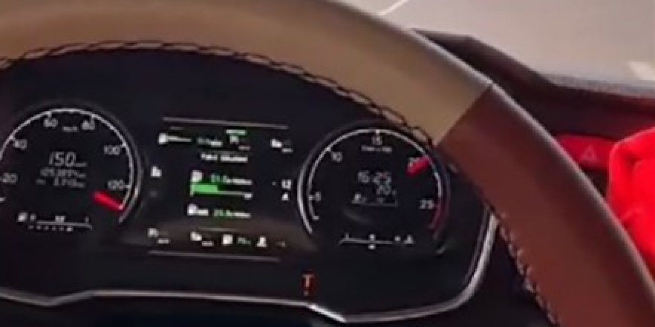 Konya’da Trafik Magandasının Ehliyetine El Konuldu