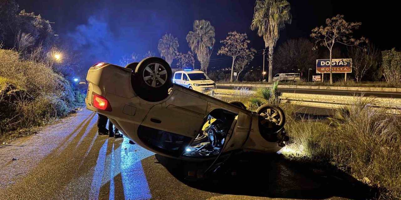 Yayaya Çarpan Otomobil Takla Attı: Yaya Ağır Yaralandı, Sürücü Firar Etti
