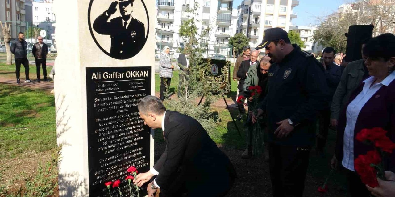 Ali Gaffar Okkan Antalya’da İsminin Verildiği Parkta Anıldı