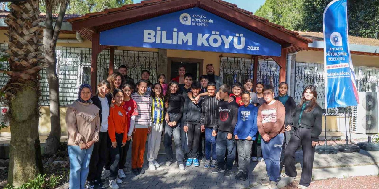 Öğrenciler Bilim Köyü’nde Stres Attı
