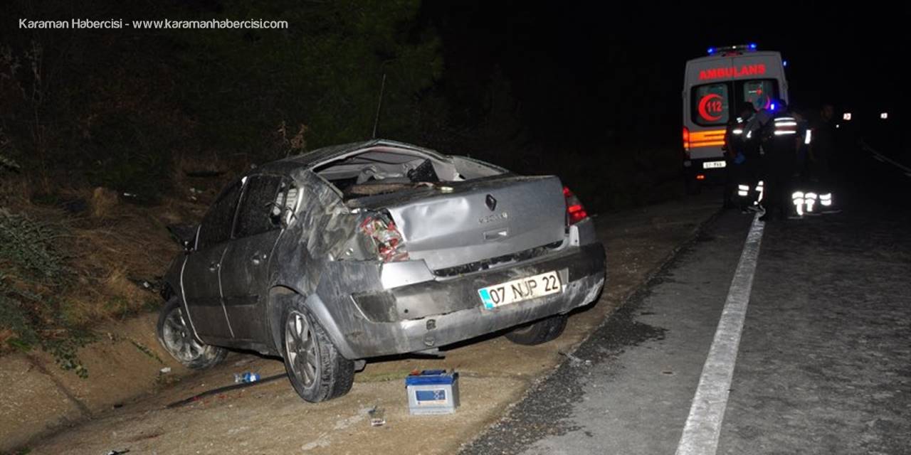 Antalya'da Trafik Kazası: 1 Ölü, 1 Yaralı