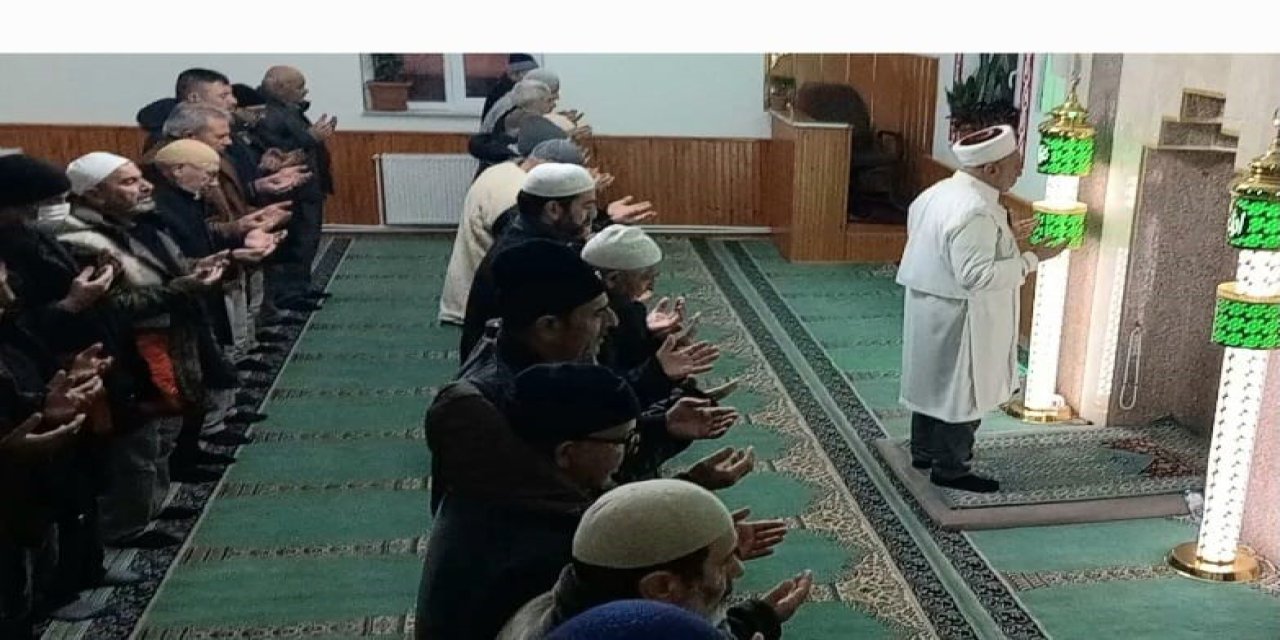 Develi’de Yağmur Ve Kar Duası Yapıldı