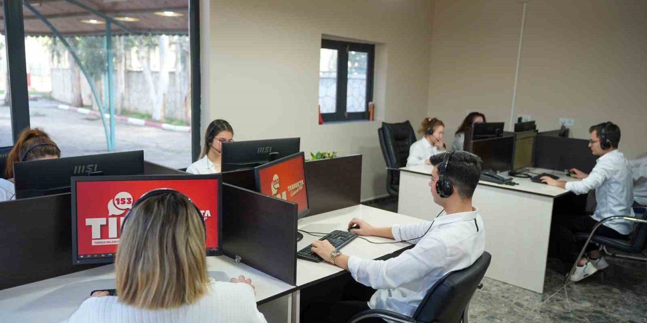 Tarsus Belediyesi İletişim Merkezi Hizmete Sunuldu