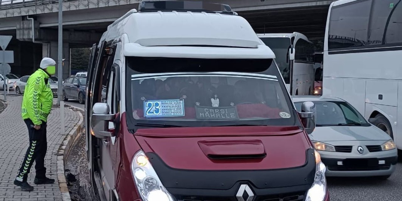 Polis Ekipleri Trafik Denetimi Gerçekleştirdi