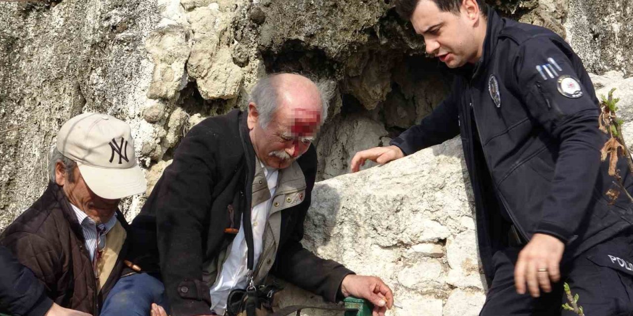 Alkol Alıp Falezlerden Düştü, Sağlık Görevlisine “sen De Her Şeye Karışıyorsun” Dedi