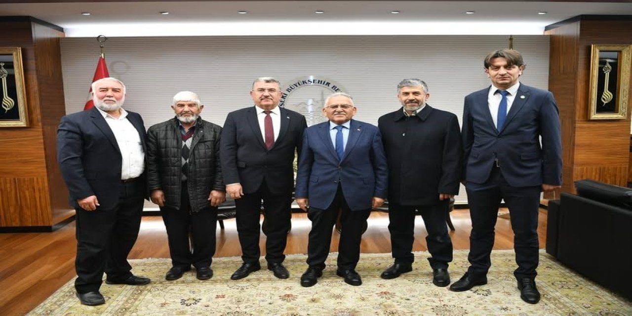 Büyükkılıç’a, Bünyan Belediye Başkanı Metin’den Ziyaret