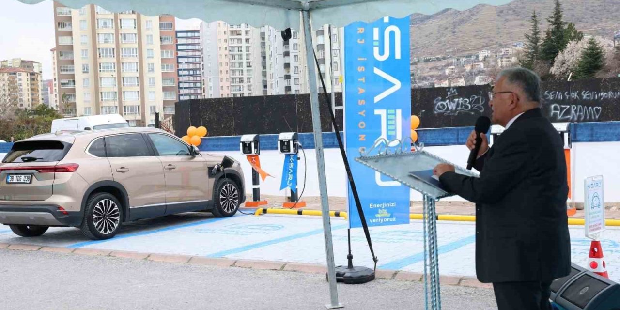 Büyükşehirin Elektrikli Araç Şarj İstasyonları K-şarj İle Yaygınlaşıyor