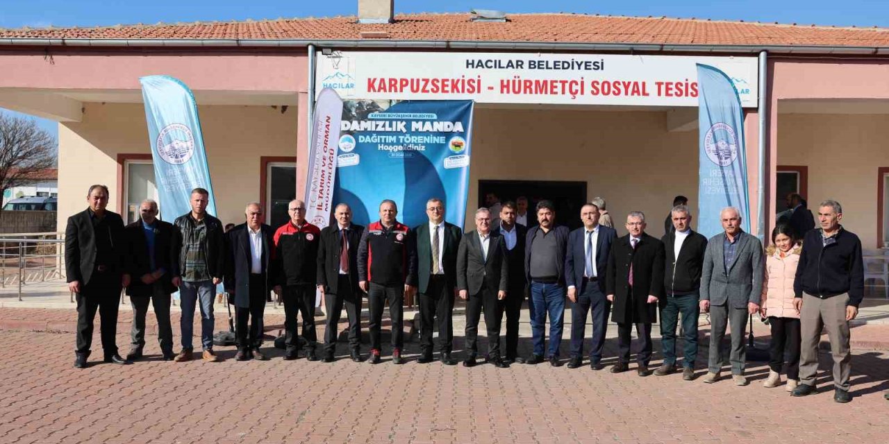 Damızlık Manda Desteği Kura Çekilişi Yapıldı