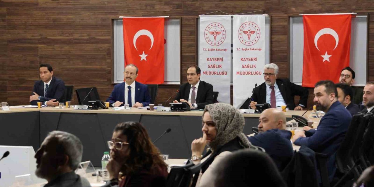 Kayseri’de 2024 Yılı Sağlık Hizmetleri Masaya Yatırıldı