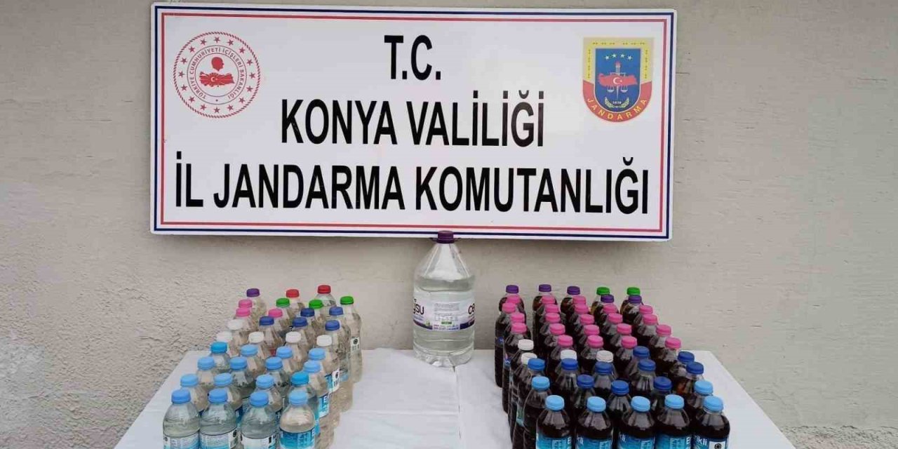 Konya’da Sahte İçki Operasyonu