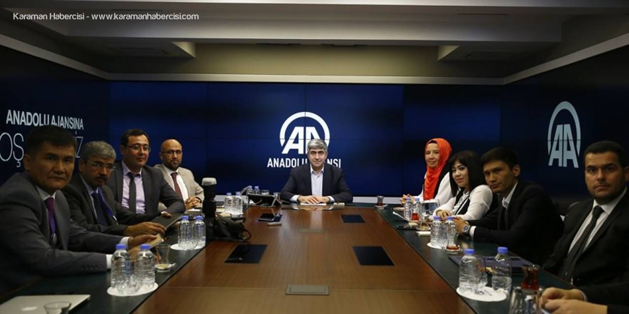 Özbekistan Medya Heyetinden Aa'ya Ziyaret