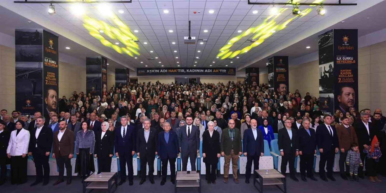 Ak Parti 7’nci Olağan İl Kadın Kolları Kongresi Yapıldı