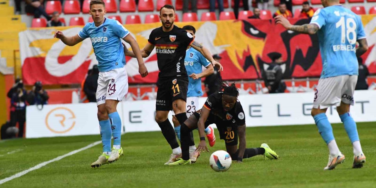 Trendyol Süper Lig: Kayserispor: 0 - Trabzonspor: 0 (maç Devam Ediyor)