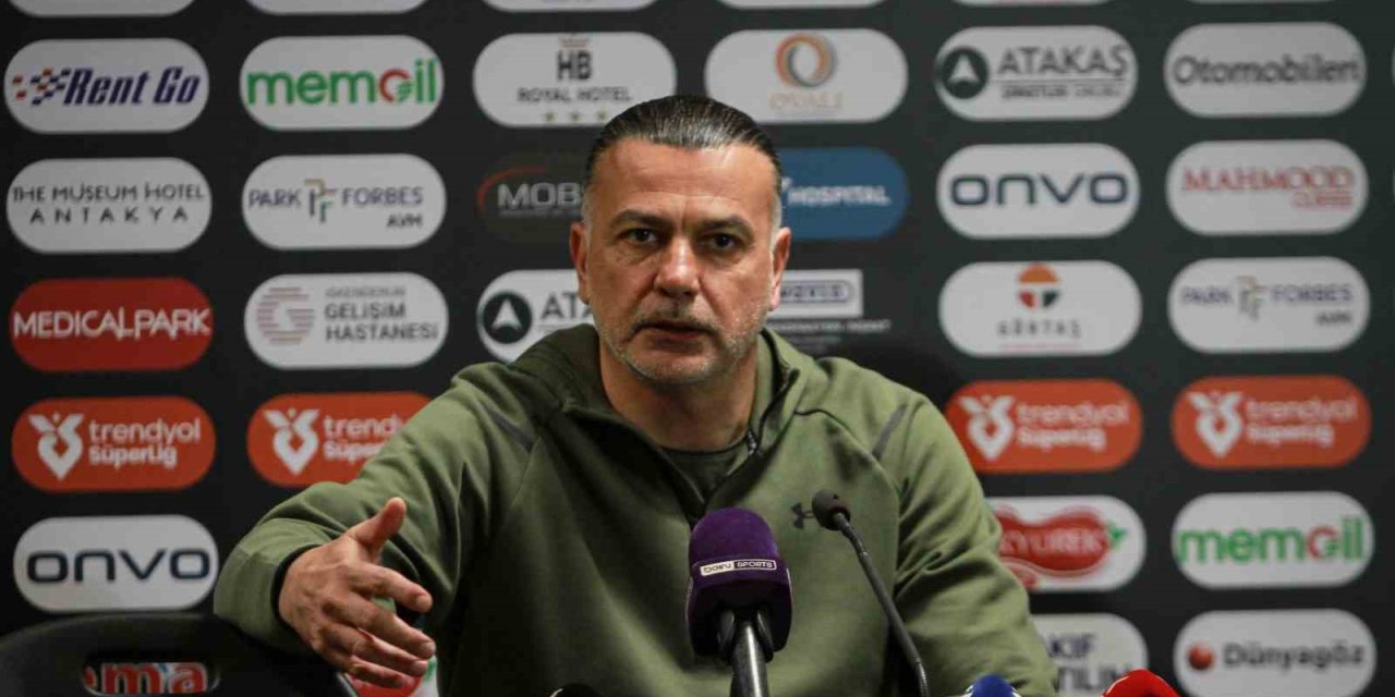 Murat Şahin: "galip Gelmeyi İstediğimiz Bir Maçtı"