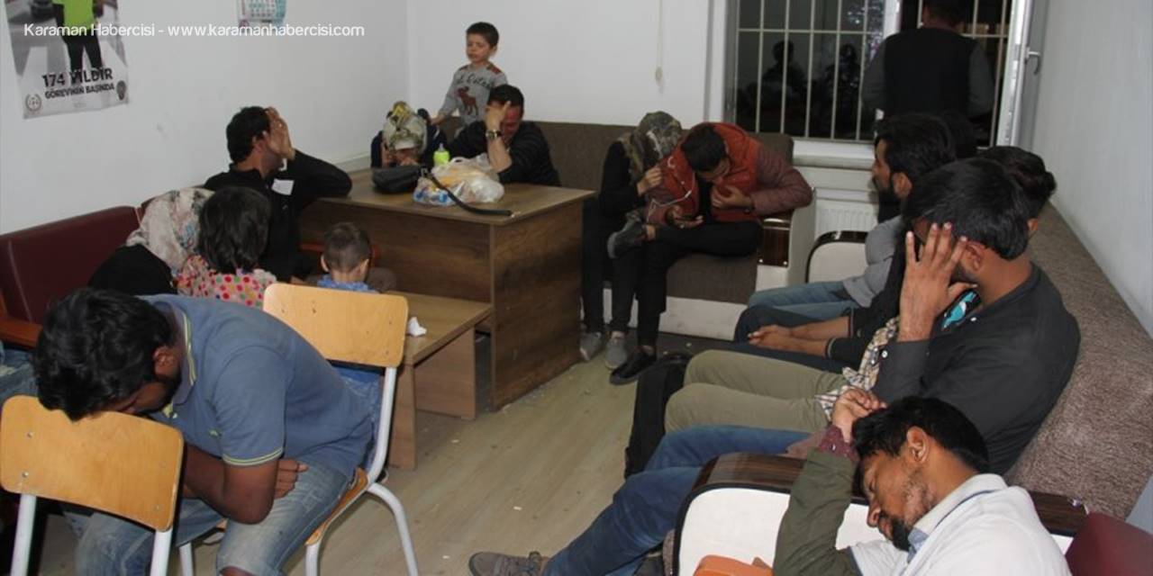 Kayseri'de 49 Düzensiz Göçmen Yakalandı