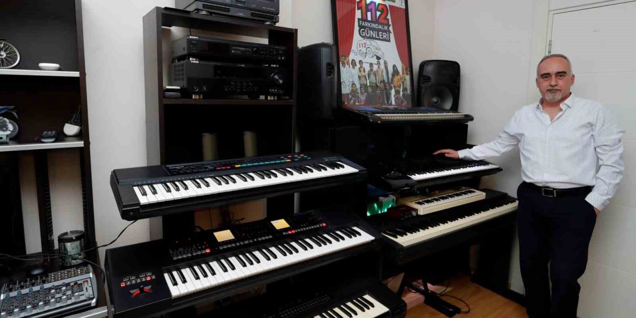 40 Yıllık Müzik Aşkını, Nostaljik Müzik Klavyeleri İle Taçlandırdı