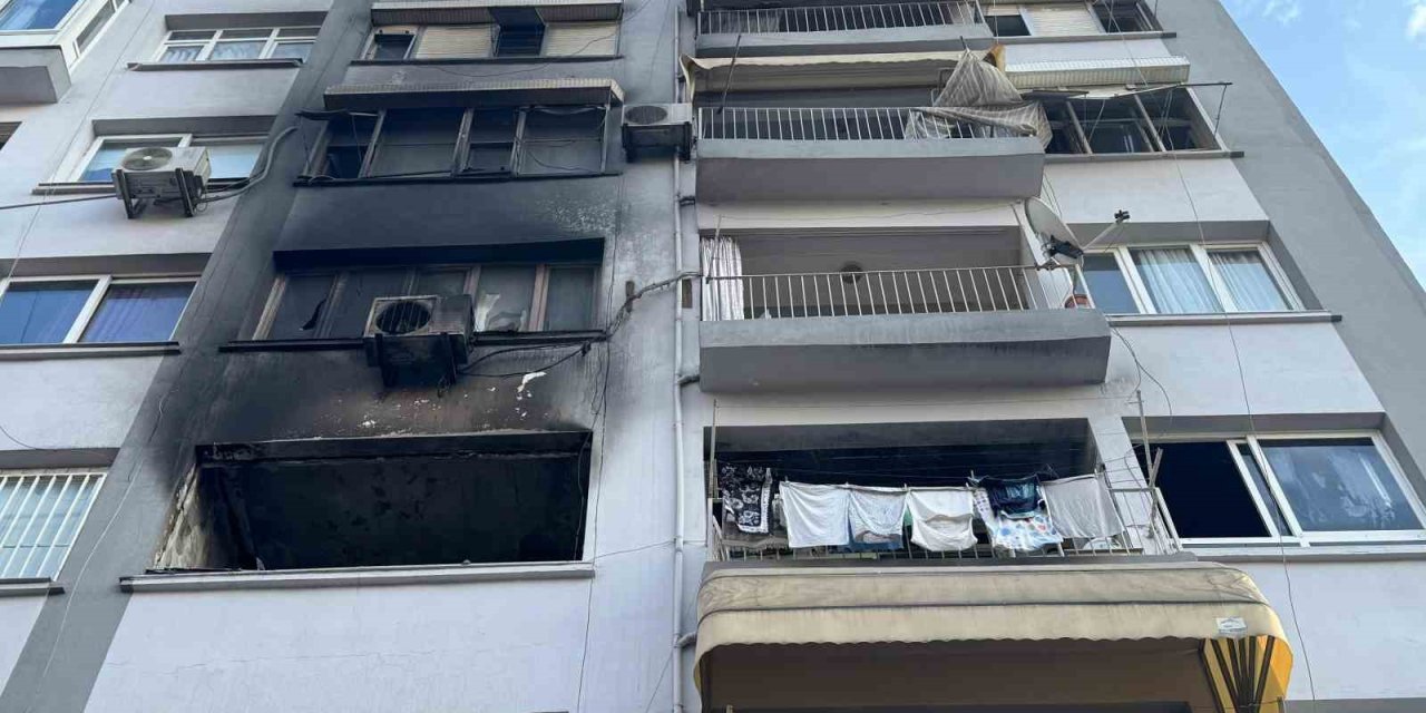 Mersin’de Ev Alev Alev Yandı, Bir Kişi Hayatını Kaybetti