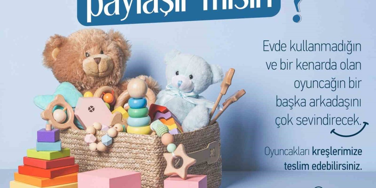 Odunpazarı Belediyesi’nden Çocuklarla Oyuncak Dayanışması