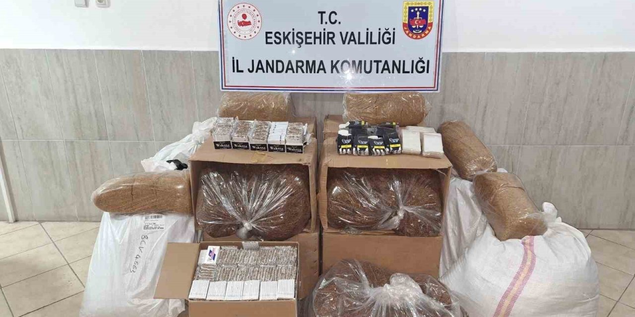 Eskişehir’de 365 Kilogram Kaçak Tütün Ele Geçirildi