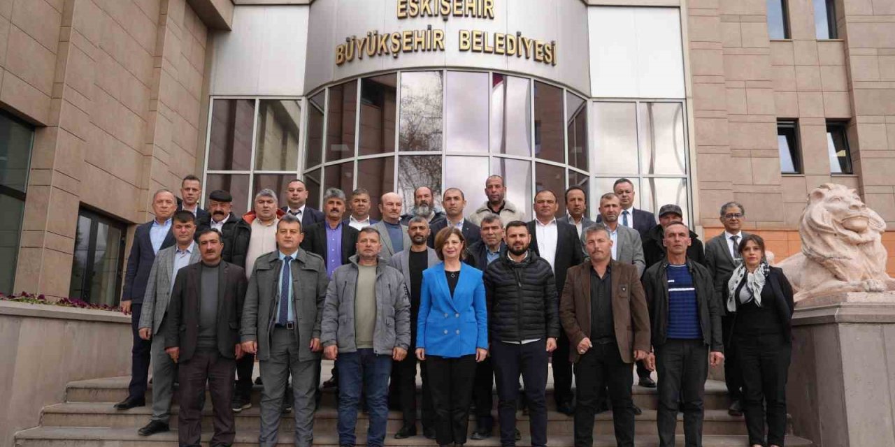 Başkan Ünlüce, Günyüzü Muhtarlarının Taleplerini Dinledi