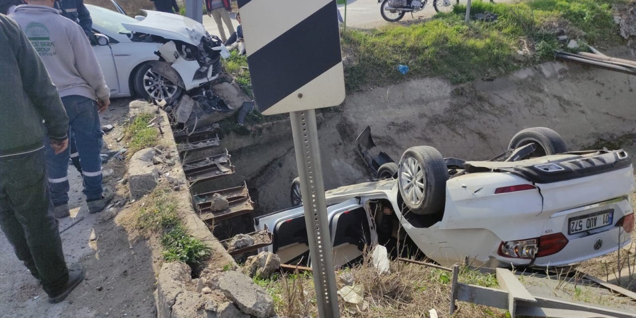 Mersin’de Trafik Kazası: 1 Ölü, 3 Yaralı