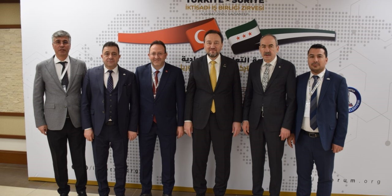 Kayseri Osb Heyeti, Türkiye-suriye İktisadi İşbirliği Zirvesi’ne Katıldı