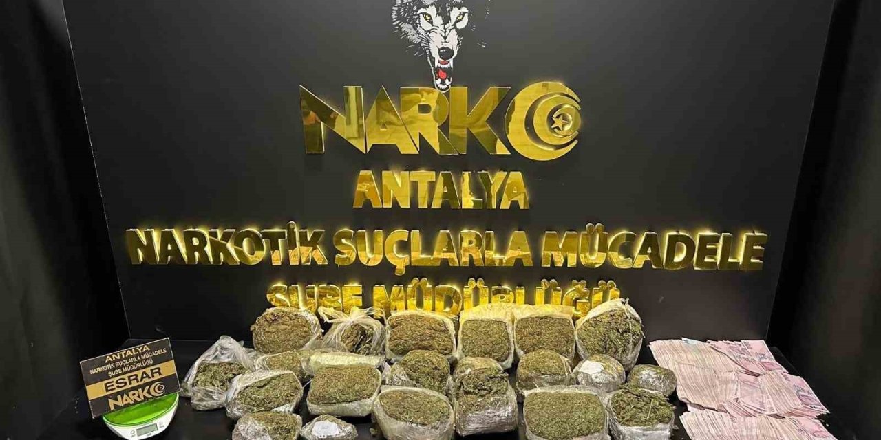 Antalya’da Uyuşturucu Operasyonuna 27 Tutuklama