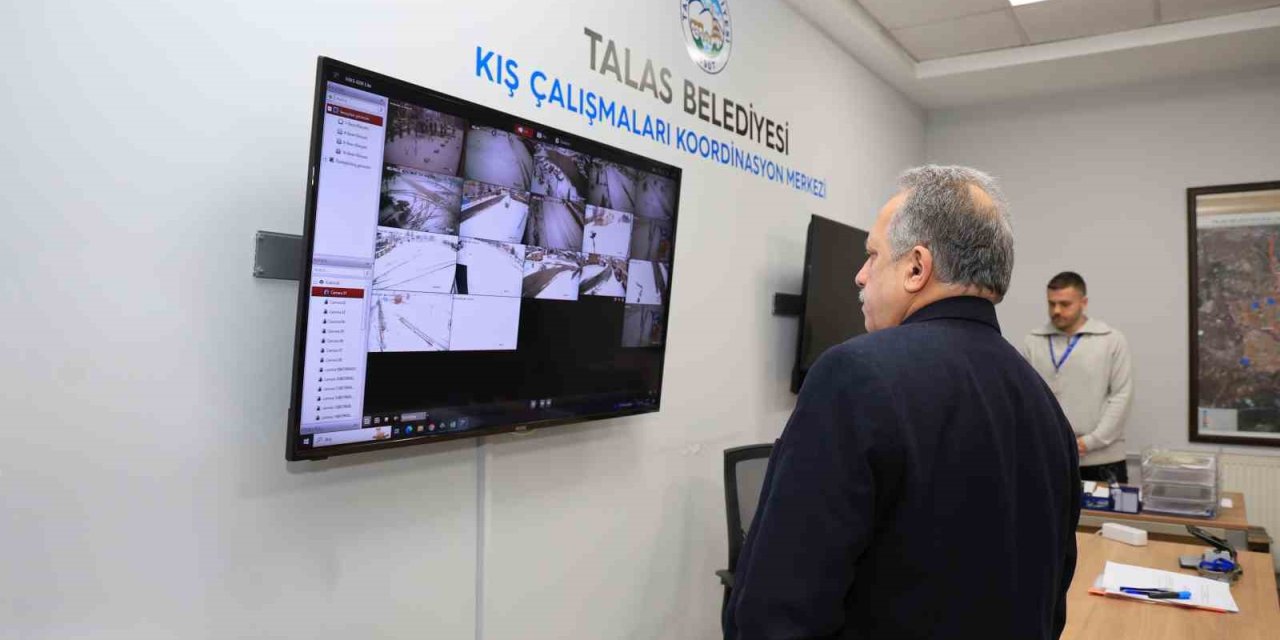 Başkan Yalçın Kış Çalışmalarını ‘koordinasyon Merkezi’nden Yönetti