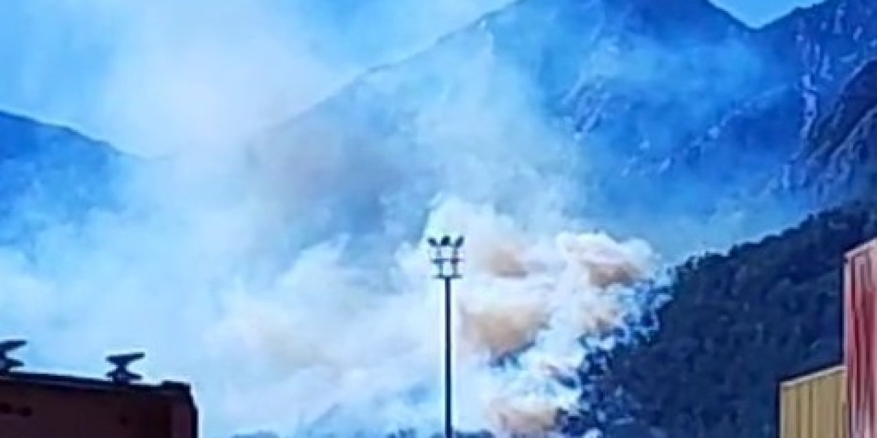 Antalya’da Orman Yangını