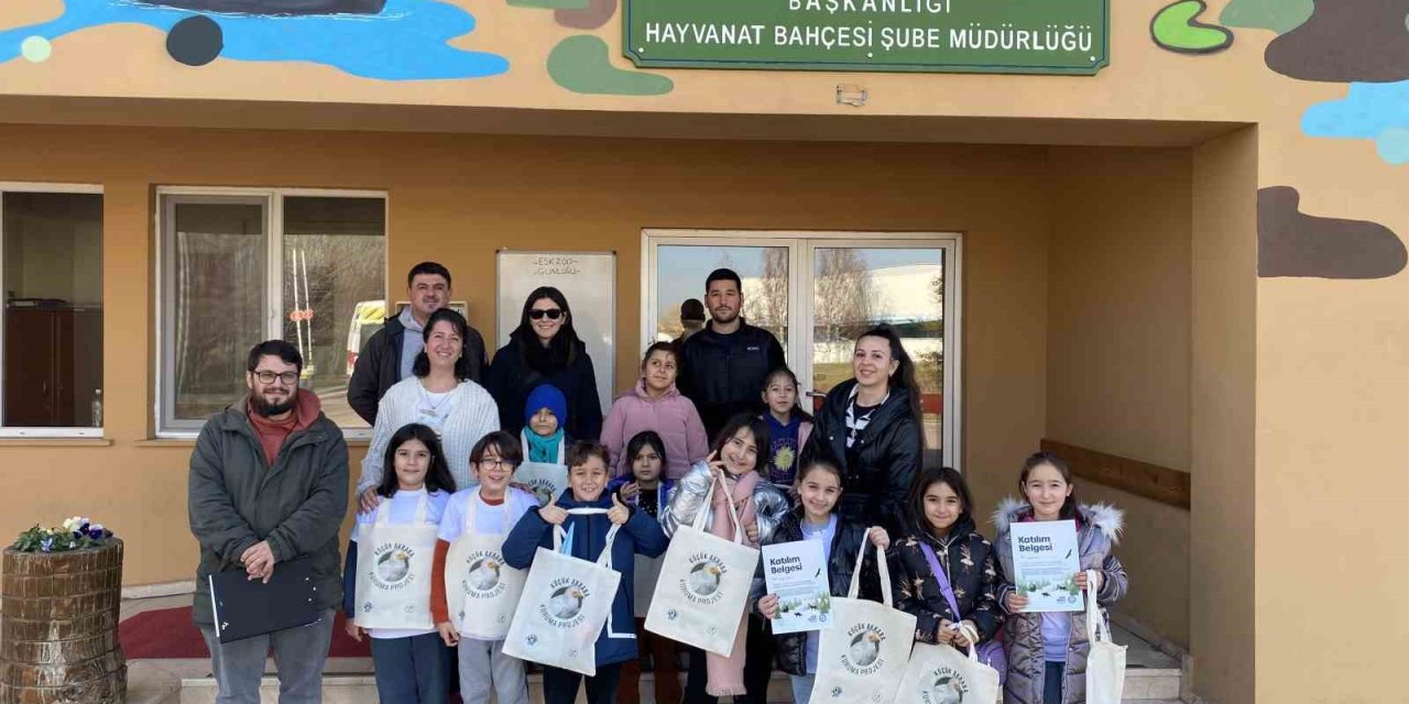 Hayvanat Bahçesi Minik Misafirlerini Ağırladı