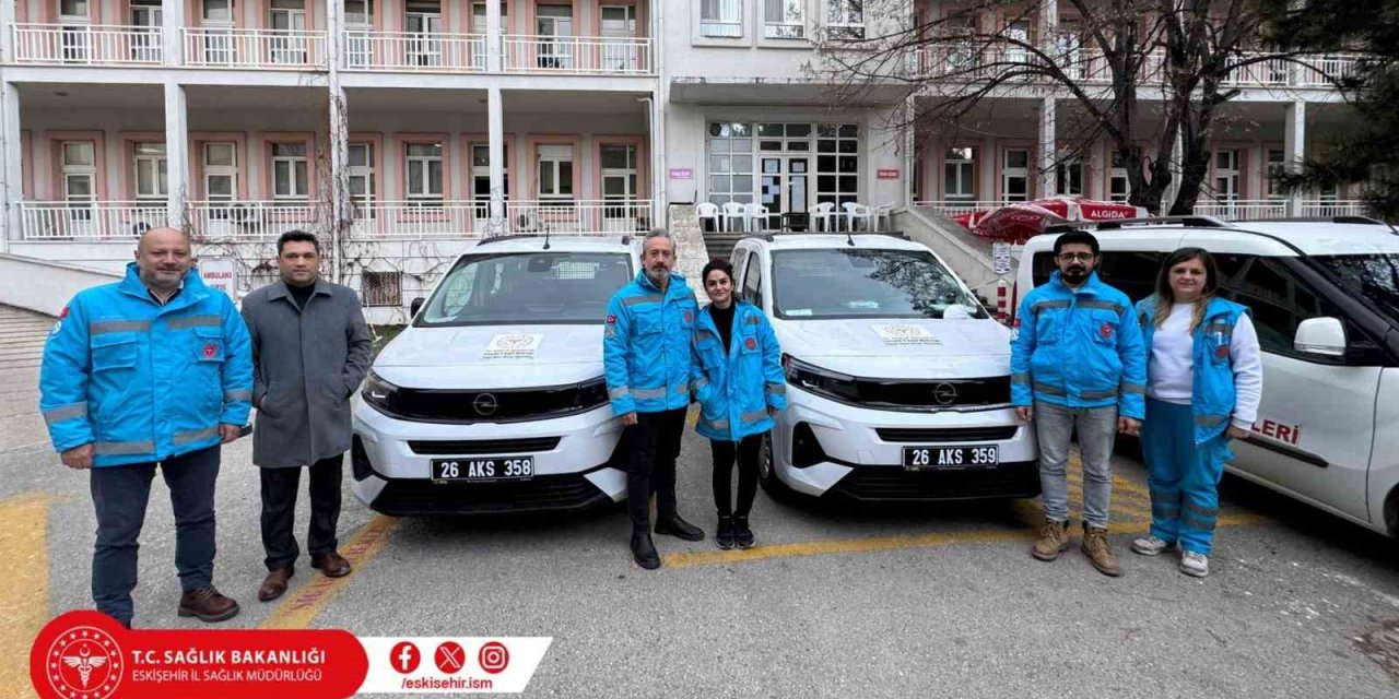 Eskişehir İl Sağlık Müdürlüğü’ne 2 Yeni Araç Tahsis Edildi